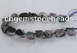 CNG1662 15.5 inches 20*25mm - 25*30mm nuggets druzy amethyst beads