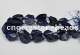 CNG1716 15.5 inches 15*20mm - 20*30mm nuggets lapis lzuli beads