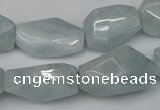 CNG1720 15.5 inches 15*20mm - 20*30mm nuggets aquamarine beads