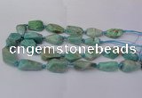 CNG1728 15.5 inches 15*20mm - 20*30mm nuggets amazonite beads