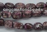 CNG203 15.5 inches 8*10mm nuggets crazy lace agate gemstone beads