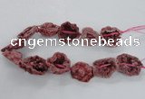 CNG2160 15.5 inches 25*35mm - 35*40mm nuggets druzy agate beads