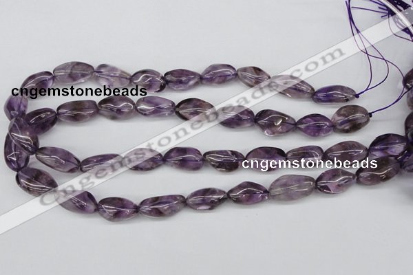 CNG25 15.5 inches 13*20mm nuggets amethyst gemstone beads