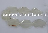 CNG2535 15.5 inches 40*45mm - 45*55mm freeform druzy agate beads