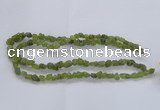 CNG2537 4*6mm – 6*10mm nuggets peridot beads wholesale