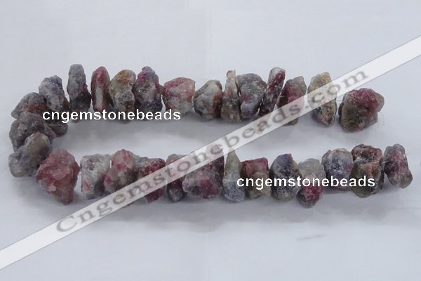 CNG2542 12*20mm – 15*30mm nuggets tourmaline beads wholesale