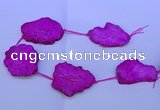 CNG2572 15.5 inches 45*50mm - 55*65mm freeform druzy agate beads