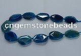 CNG2639 15.5 inches 22*30mm - 25*35mm freeform agate beads