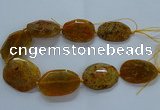 CNG2647 15.5 inches 30*38mm - 40*50mm freeform agate beads