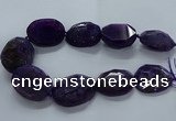 CNG2648 15.5 inches 30*38mm - 40*50mm freeform agate beads