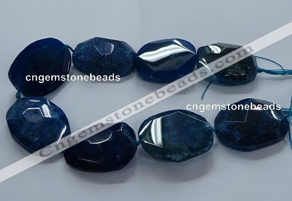 CNG2650 15.5 inches 30*38mm - 40*50mm freeform agate beads