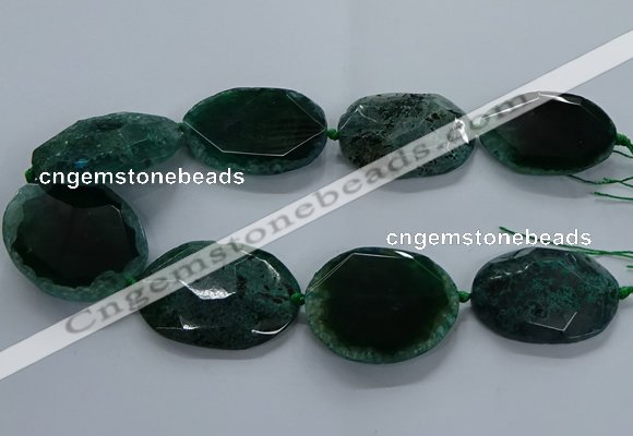 CNG2651 15.5 inches 30*38mm - 40*50mm freeform agate beads