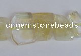 CNG2706 15.5 inches 13*18mm - 15*20mm freeform natural citrine beads
