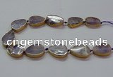 CNG2723 15.5 inches 18*28mm - 20*30mm freeform amethyst beads