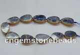 CNG2726 15.5 inches 18*28mm - 20*30mm freeform sodalite beads