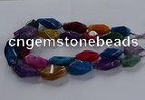 CNG2737 15.5 inches 15*30mm - 20*40mm nuggets agate beads