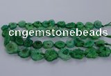 CNG2766 15.5 inches 15*20mm - 25*30mm freeform druzy agate beads