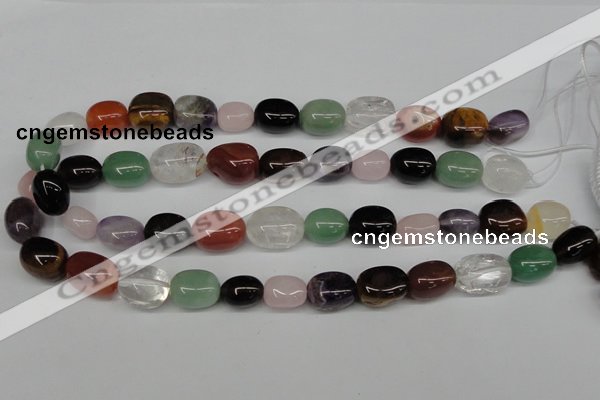 CNG28 15.5 inches 12*17mm nuggets mixed gemstone beads