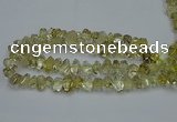 CNG2824 10*14mm - 13*18mm faceted nuggets lemon quartz beads