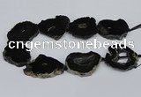 CNG2897 15.5 inches 35*40mm - 45*50mm freeform druzy agate beads