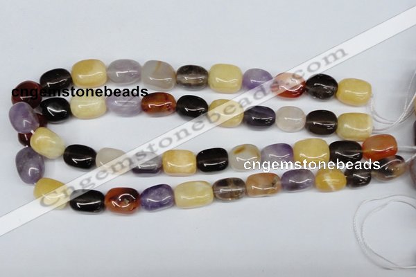 CNG29 15.5 inches 12*17mm nuggets mixed gemstone beads
