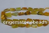 CNG2900 15.5 inches 12*16mm - 15*25mm freeform agate beads