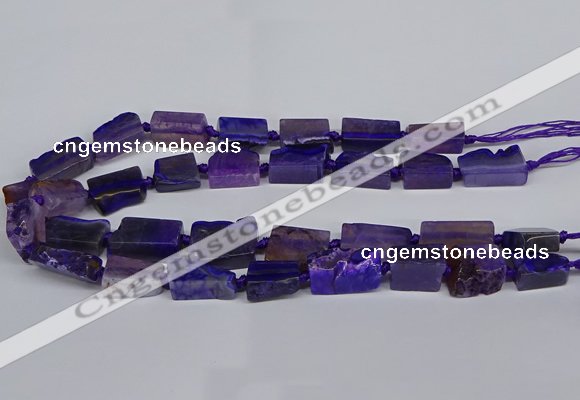 CNG2901 15.5 inches 12*16mm - 15*25mm freeform agate beads