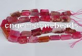 CNG2902 15.5 inches 12*16mm - 15*25mm freeform agate beads