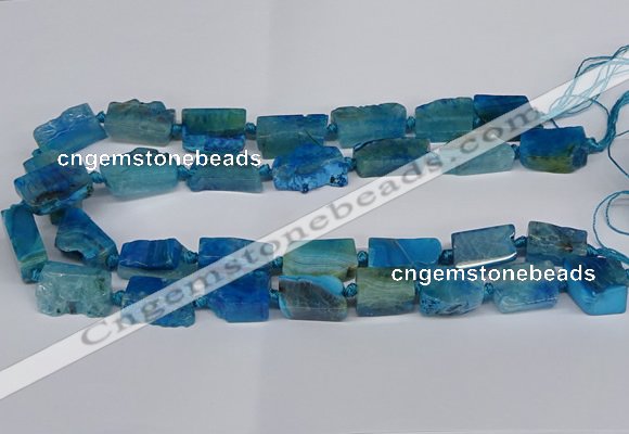 CNG2903 15.5 inches 12*16mm - 15*25mm freeform agate beads