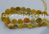 CNG2907 15.5 inches 12*16mm - 15*25mm freeform agate beads