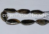 CNG2956 15.5 inches 25*35mm - 30*50mm freeform agate beads