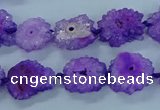 CNG2967 15.5 inches 8*10mm - 15*18mm freeform druzy agate beads