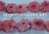 CNG2969 15.5 inches 8*10mm - 15*18mm freeform druzy agate beads