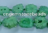 CNG2971 15.5 inches 8*10mm - 15*18mm freeform druzy agate beads