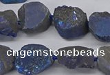 CNG2980 15.5 inches 12*16mm - 20*25mm freeform druzy agate beads