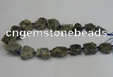 CNG3008 15.5 inches 15*20mm - 22*30mm nuggets labradorite beads