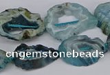 CNG3114 15.5 inches 13*18mm - 18*25mm freeform druzy agate beads