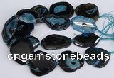 CNG3136 15.5 inches 35*45mm - 45*50mm freeform druzy agate beads