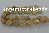 CNG3144 15.5 inches 12*16mm - 20*25mm freeform druzy agate beads