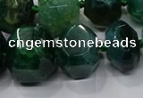 CNG3179 15.5 inches 12*16mm - 25*30mm nuggets agate beads