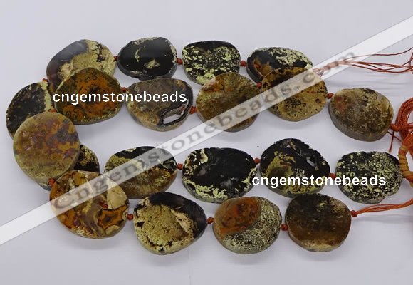 CNG3192 15.5 inches 22*30mm - 30*40mm freeform opal gemstone beads