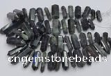 CNG3211 15.5 inches 10*25mm - 12*45mm faceted nuggets labradorite beads