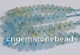 CNG3225 15.5 inches 10*25mm - 12*45mm faceted nuggets agate beads