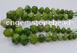 CNG3233 15.5 inches 12*16mm - 25*30mm nuggets agate beads