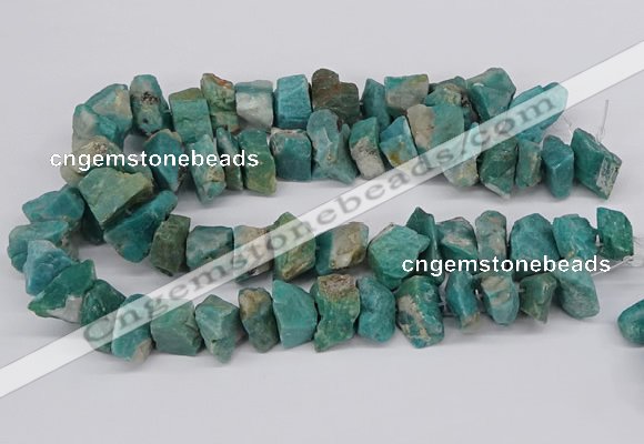 CNG3245 15.5 inches 15*20mm - 25*30mm nuggets amazonite beads