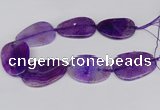 CNG3350 15.5 inches 40*50mm - 45*60mm freeform agate beads