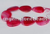 CNG3351 15.5 inches 40*50mm - 45*60mm freeform agate beads