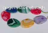 CNG3355 15.5 inches 40*50mm - 45*60mm freeform agate beads