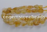 CNG3424 15.5 inches 15*20mm - 20*30mm nuggets citrine beads