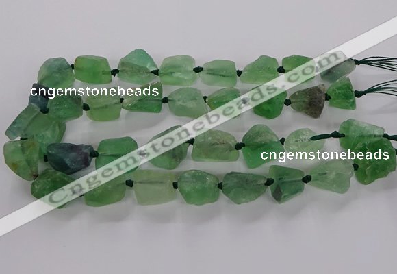 CNG3426 15.5 inches 15*20mm - 20*30mm nuggets fluorite beads